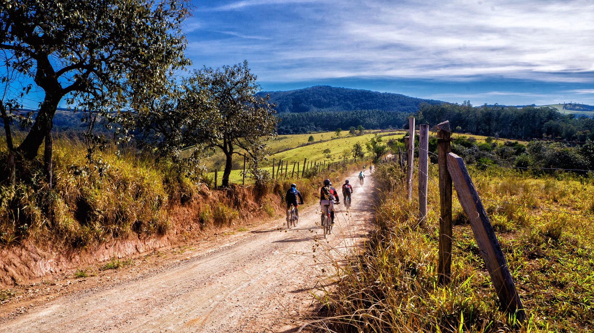 Mountainbike Tour in der Gruppe