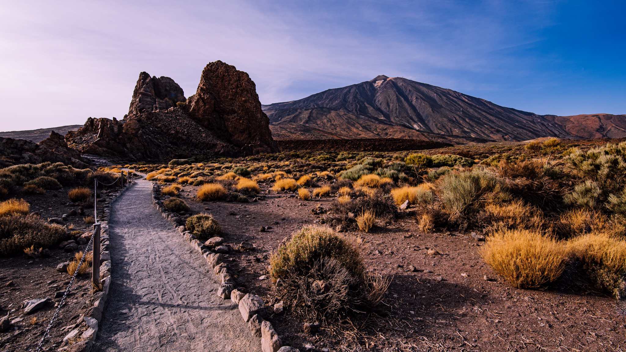 Roques de Garcia im Teide National Park, Teneriffa, Spanien.